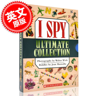 现货 英文原版 I Spy Ultimate Collection 视觉大发现合集 儿童读物