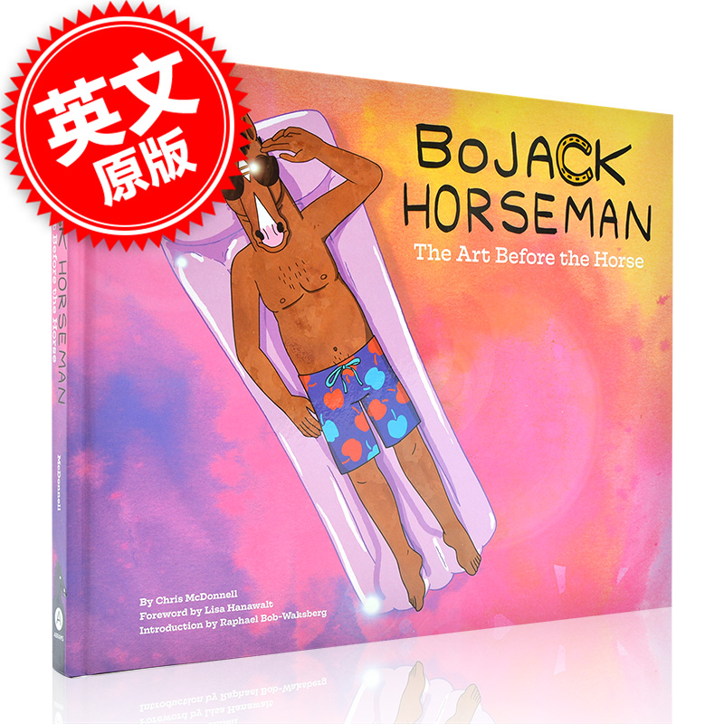 现货 马男波杰克：幕后的艺术设定集 英文原版 BoJack Horseman: The Art Before the Horse 电视动画 精装