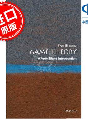 预售 博弈论 牛津通识系列 Ken Binmore 英文原版 Game Theory: A Very Short Introduction