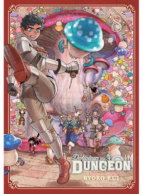 迷宫饭 第八卷 九井谅子 Ryoko Kui 英文原版漫画 Delicious in Dungeon Vol.8