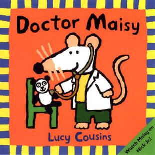 现货 小鼠波波当医生 幼儿英语启蒙绘本 英文原版 Doctor Maisy 2-5岁 进口童书 Lucy Cousins 亲子互动 儿童睡前故事绘本