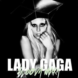 中图音像 单面45转12寸夜光胶 Lady 血腥玛丽 1LP Gaga