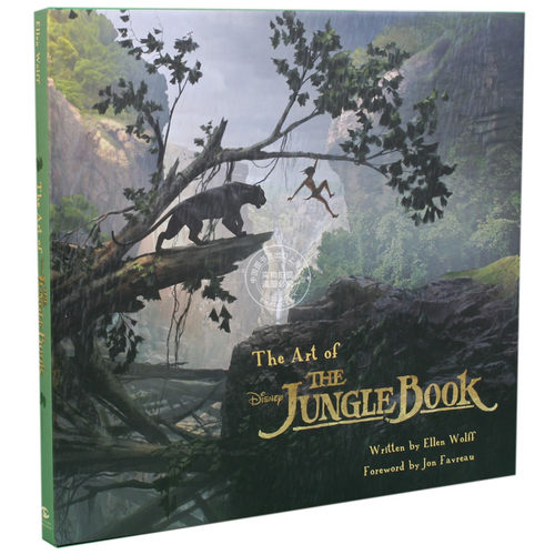 现货 奇幻森林电影艺术画册 英文原版 The Art of The Jungle Book 迪