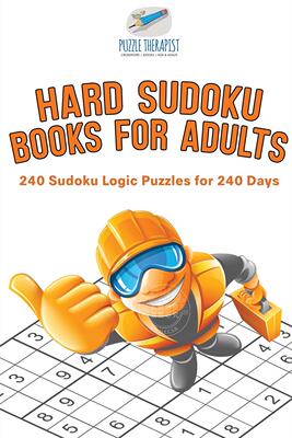 预售 按需印刷 Hard Sudoku Books for Adults | 240 Sudoku Logic Puzzles for 240 Days