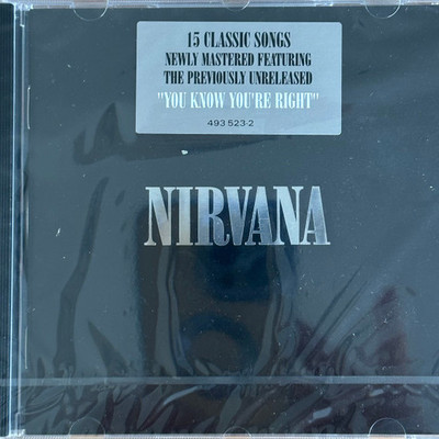 【中图音像】涅槃乐队 Nirvana 精选+最后新歌 1CD