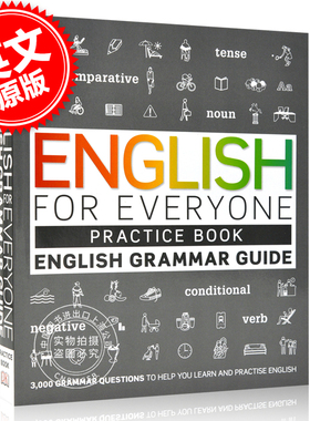 现货 人人学英语语法练习册 英文原版 English for Everyone English Gramm
