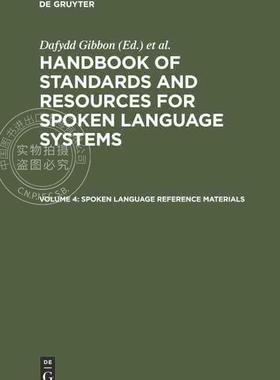 【预售 按需印刷】 Spoken Language Reference Materials