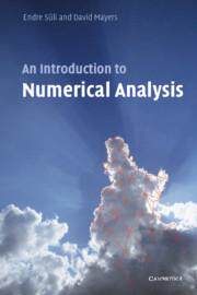 【预售 按需印刷】 Intro Numerical Analysis: Mayers