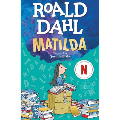 预售 玛蒂尔达 Matilda 英文原版 Roald Dahl：Matilda 罗尔德达尔 儿童文学小说 青少年畅销读物