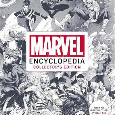 漫威百科全书珍藏版 漫威漫画人物百科设定 精装 斯坦李Stan Lee惊奇队长复仇者联盟 DK出版社英文原版 Marvel Encyclopedia Colle