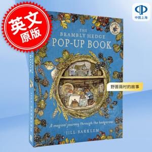 现货 野蔷薇村的故事 立体书 儿童绘本故事 Jill Barklem 英文原版 The Brambly Hedge Pop-Up Book 巴克莲 亲子阅读 3-6岁