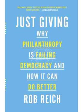 【满299送PUP新年台历】 Just Giving只是给予：慈善事业为何让民主失望以及如何做得更好 普林斯顿
