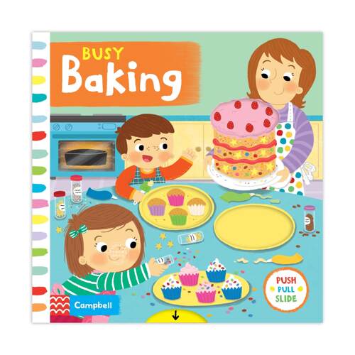现货 Busy Books Busy Baking Board book 英文原版 忙碌的烘焙活动 进口儿童纸板书
