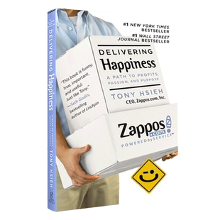 现货 回头客战略:交易额越高,流量成本越低的经营模式 英文原版Delivering Happiness
