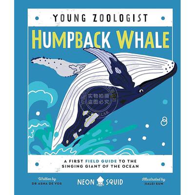 座头鲸 少年动物学家系列 海洋歌唱巨兽入门指南 英文原版 Humpback Whale Young Zoologist 5-8岁