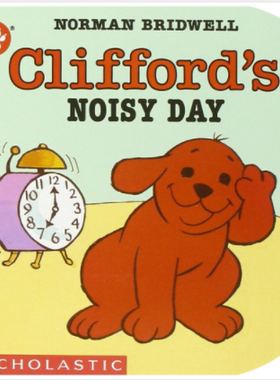 现货 CLIFFORD'S NOISY DAY 大红狗克利弗德 嘈杂的一天 英文原版儿童读物
