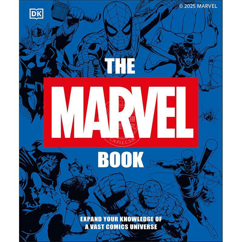 现货 漫威百科 扩展你对浩瀚漫画宇宙的了解 DK出版社 英文原版 The Marvel Book New Edition 新书预订