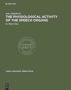 【预售 按需印刷】 The physiological activity of the speech organs
