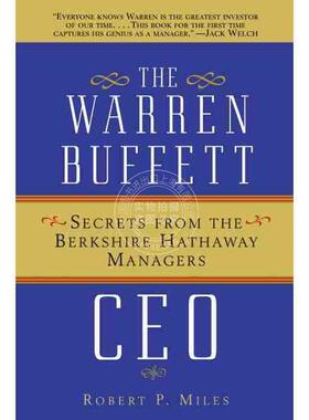预售 按需印刷 沃伦·巴菲特的CEO：来自克希尔·哈撒韦投资集团经理人的秘诀The Warren Buffett Ceo: Secrets From The B