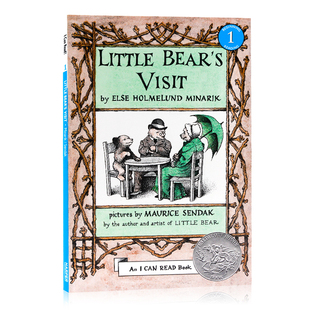 汪培珽私房英文书单第二阶段 进口原版 平装 凯迪克银奖 Bear Visit小熊去做客 12岁 现货 分级阅读小学阶段 Little