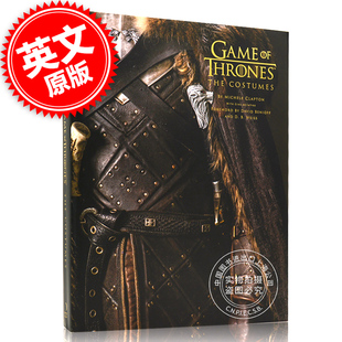 The 现货 George 冰与火之歌权力 Costumes Martin 服饰艺术画册设定集 游戏服装 美版 Thrones 乔治马丁 Game 英文原版