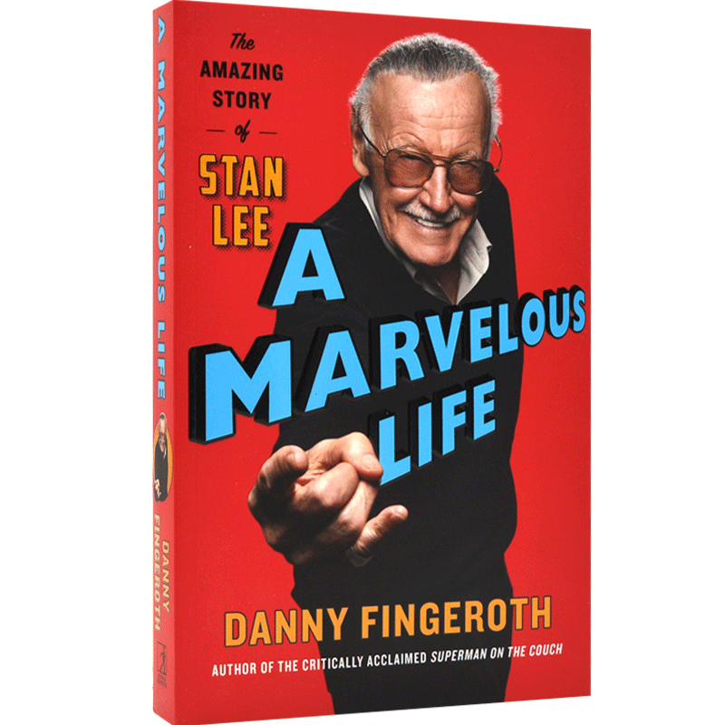 非凡人生 斯坦李的精彩故事 漫威之父 蜘蛛侠 钢铁侠 英文原版 A Marvelous Life: The Amazing Story of Stan Lee