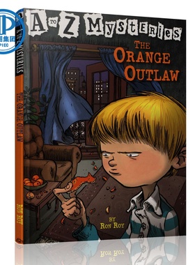 现货 中图原版 he Orange Outlaw A to Z 神秘案件 #15 橙色的窃贼