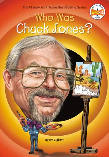 现货 Who Was Chuck Jones? 英文原版 查克·琼斯是谁？ 中小学生拓展阅读 名人传记系列