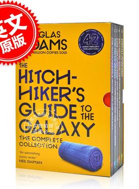 现货 银河系搭车客指南全集套装 英文原版 The Complete Hitchhiker's Guide to the Galaxy Boxset 道格拉斯·亚当斯 科幻小说