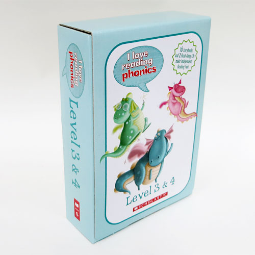 现货 I Love Reading Phonics L3 4学乐分级读物阅读自然发音16册附2CD