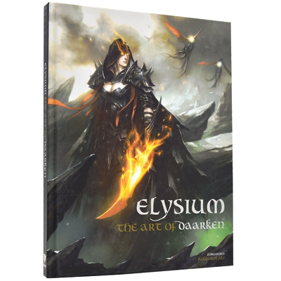 现货 达尔肯艺术画册设定集 英文原版 Elysium: The Art of Darken 精装 by Mike Lim 奇幻科幻