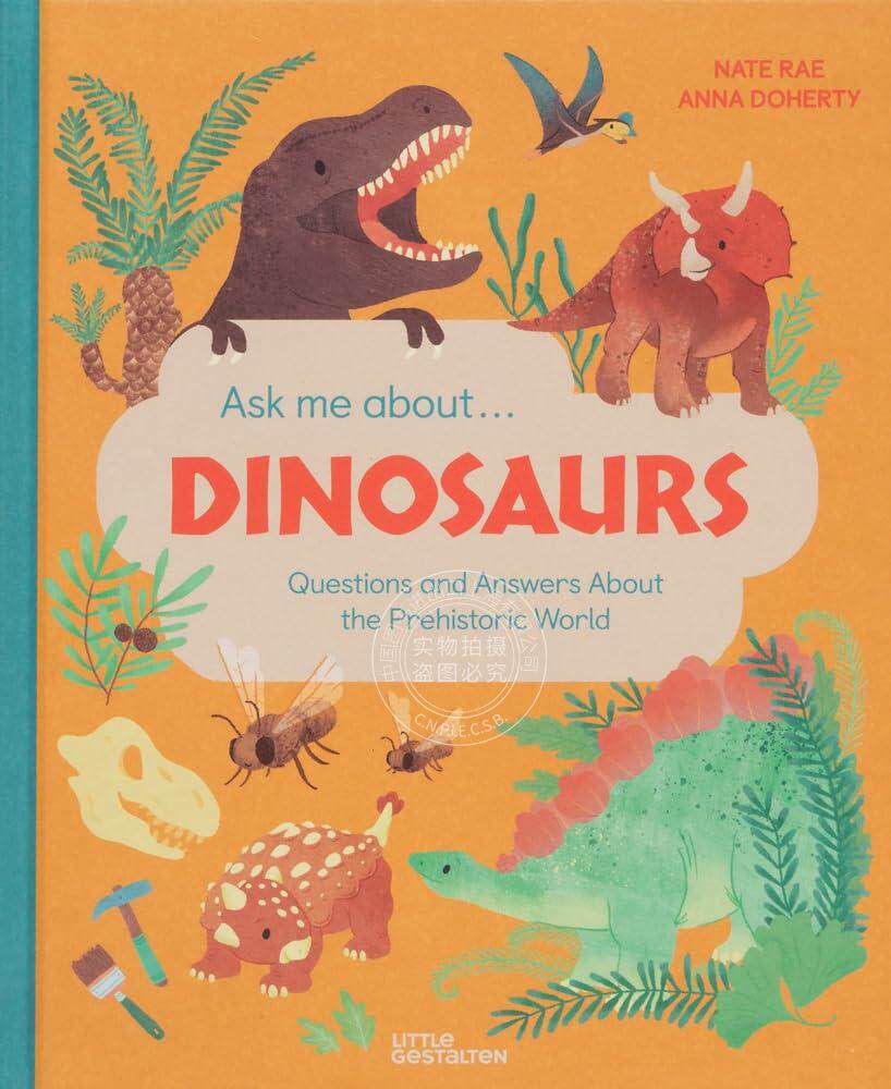 英文原版 关于恐龙和史前世界的问答 Ask Me About… Dinosaurs: Questions and answers about the prehistoric world 儿童绘本