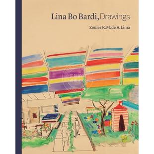 【预售 按需印刷】 Lina Bo Bardi  Drawings琳娜·博巴迪，绘画 英文原版 普林斯顿出版社