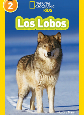 现货 National Geographic Readers: Los Lobos (Wolves) (Spanish Edition)
