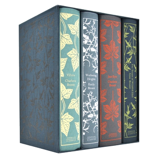 预售 勃朗特姐妹经典作品套装4册 英文原版 The Bronte Sisters 企鹅经典 简爱+呼啸山庄+王尔德菲尔庄园的佃户+维莱特 精装