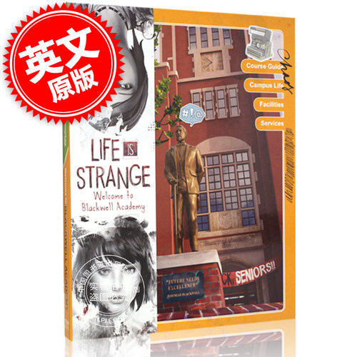 现货 奇异人生：欢迎来到布莱克威尔学院 英文原版 Life is Strange: Welcome to Blackwell Academy 麦克斯·考菲尔德
