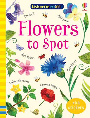 现货 Flowers to Spot 英语原版 Usborne出版 迷你书 儿童花卉科普百科