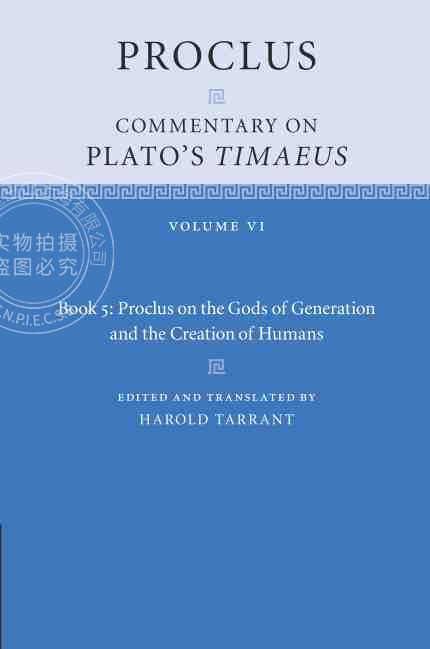 预售 按需印刷 Proclus: Commentary on Plato s Timaeus
