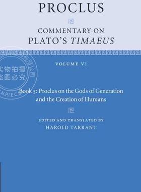预售 按需印刷 Proclus: Commentary on Plato s Timaeus