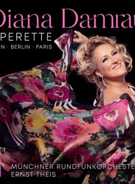 【中图音像】丹姆劳 Diana Damrau: Operette - Wien, Berlin 1CD