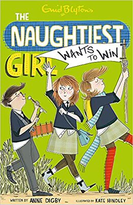 现货 Naughtiest Girl Wants to Win 英文原版 好胜的淘气女孩 进口儿童故事书