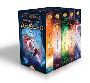 现货 阿波罗的审判 1-5册套装合集 精装 英文原版 Trials of Apollo 波西杰克逊 percy Jackson 青少年奇幻小说 纽约时报畅销书