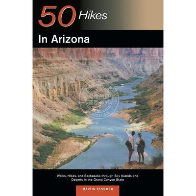 预售 按需印刷  Explorers Guide 50 Hikes in Arizona