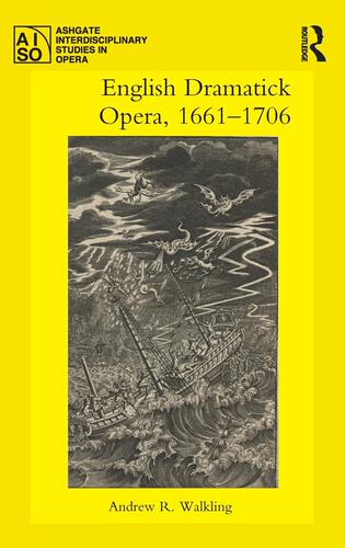 预售 按需印刷 English Dramatick Opera, 1661&ndash;1706