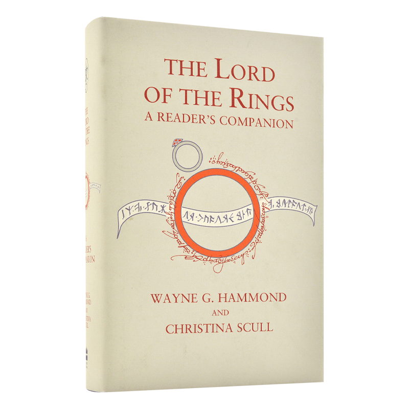 预售 指环王读者指南 英文原版 The Lord of the Rings A Reader\'s Companion 指环王周边书 精装