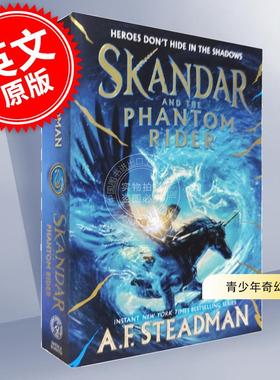 现货 斯坎达系列第二部 斯坎达和幻影骑士 青少年读物奇幻小说 英文原版 Skandar and the Phantom Rider 8-13岁