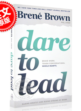 现货 敢于领导：勇敢工作 高难度沟通 全心投入 英文原版 Brave Work Tough Conversations Whole Hearts by Brene Brown 平装