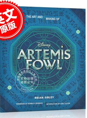 现货 阿特米斯奇幻历险 电影艺术画册设定集 迪斯尼奇幻电影Art and Making of Artemis Fowl畅销青少年图书改编电影欧