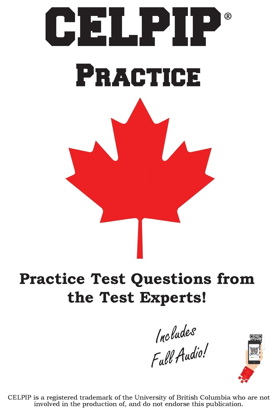 预售 按需印刷 CELPIP Practice CELPIP实践:加拿大英语语言能力指数项目(R)实践试题 英文原版