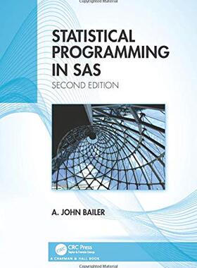 预售 按需印刷 Statistical Programming in SAS